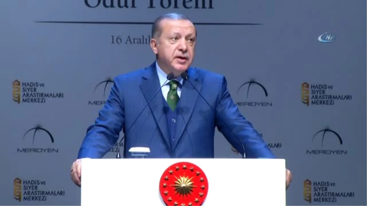 Cumhurbaşkanı Erdoğan: "Günümüzün Neronları Yeni Bir Ateş Yakmış"