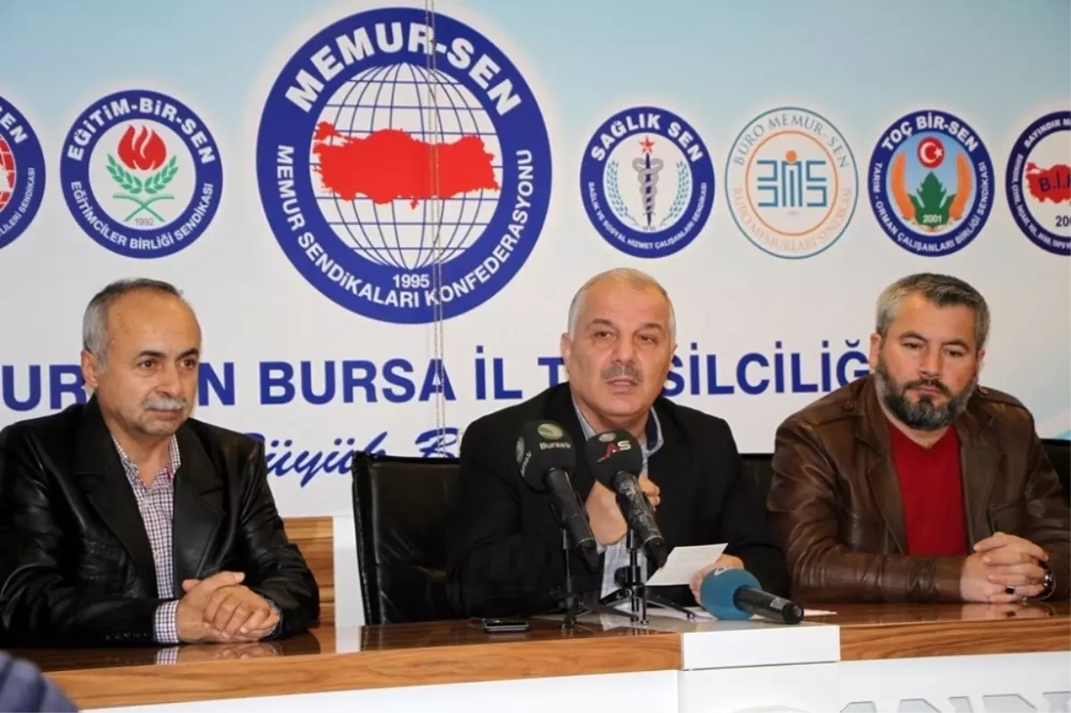 Eğitim-Bir-Sen Bursa Şubesi Başkanı Numan Şeker Açıklaması