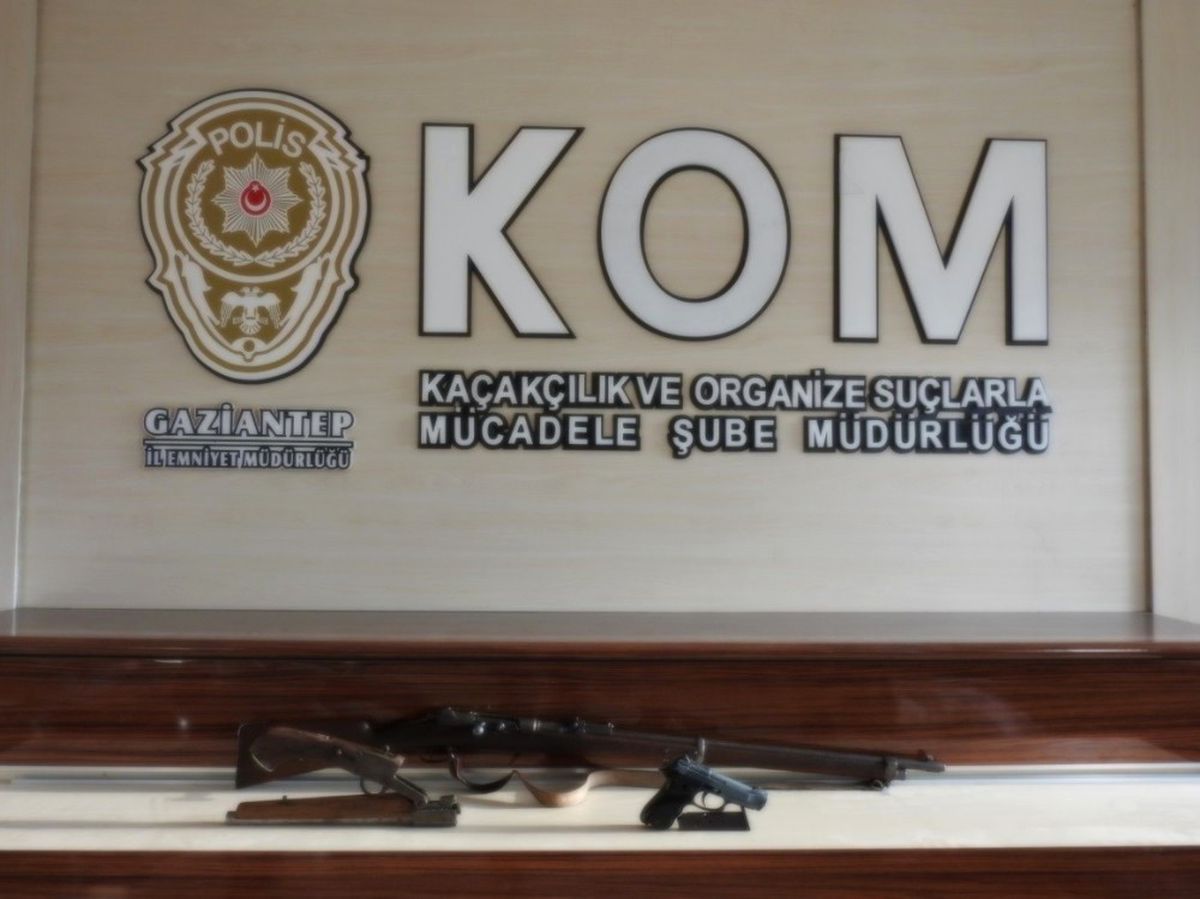 Gaziantep Emniyetinden Silah Operasyonu