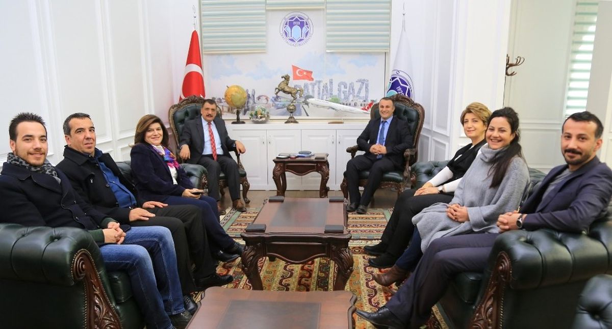 Mimarlar Odası Şube Başkanından Gürkan\'a Ziyaret
