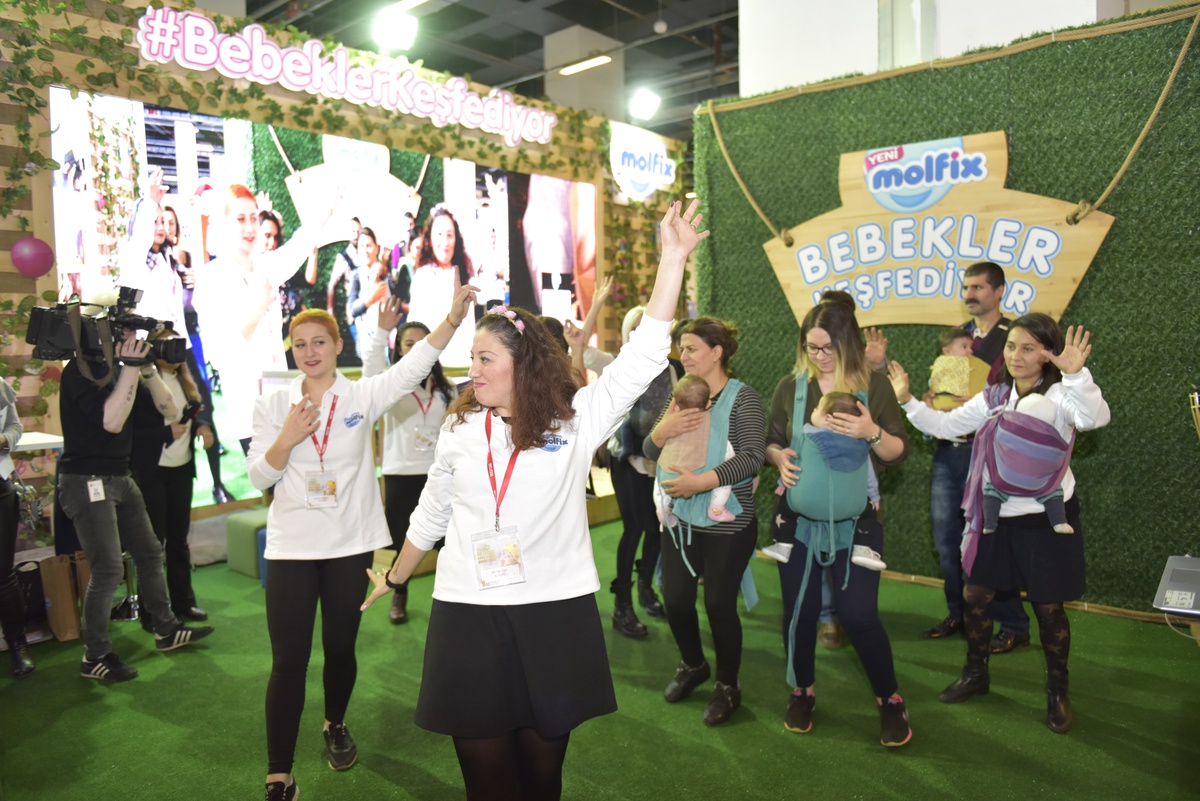Molfix, İBS Anne Bebek Çocuk Fuarı\'nda!
