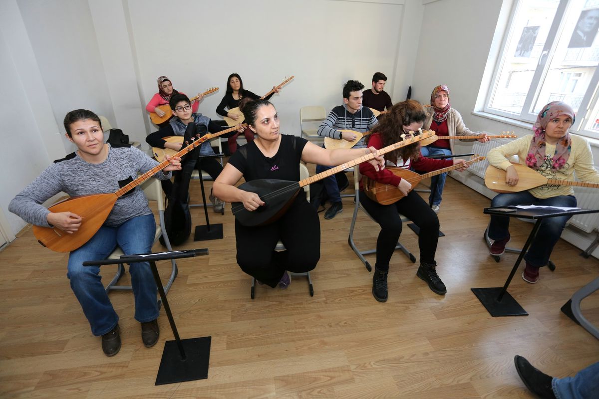 Odunpazarı\'dan Bağlama Kursu