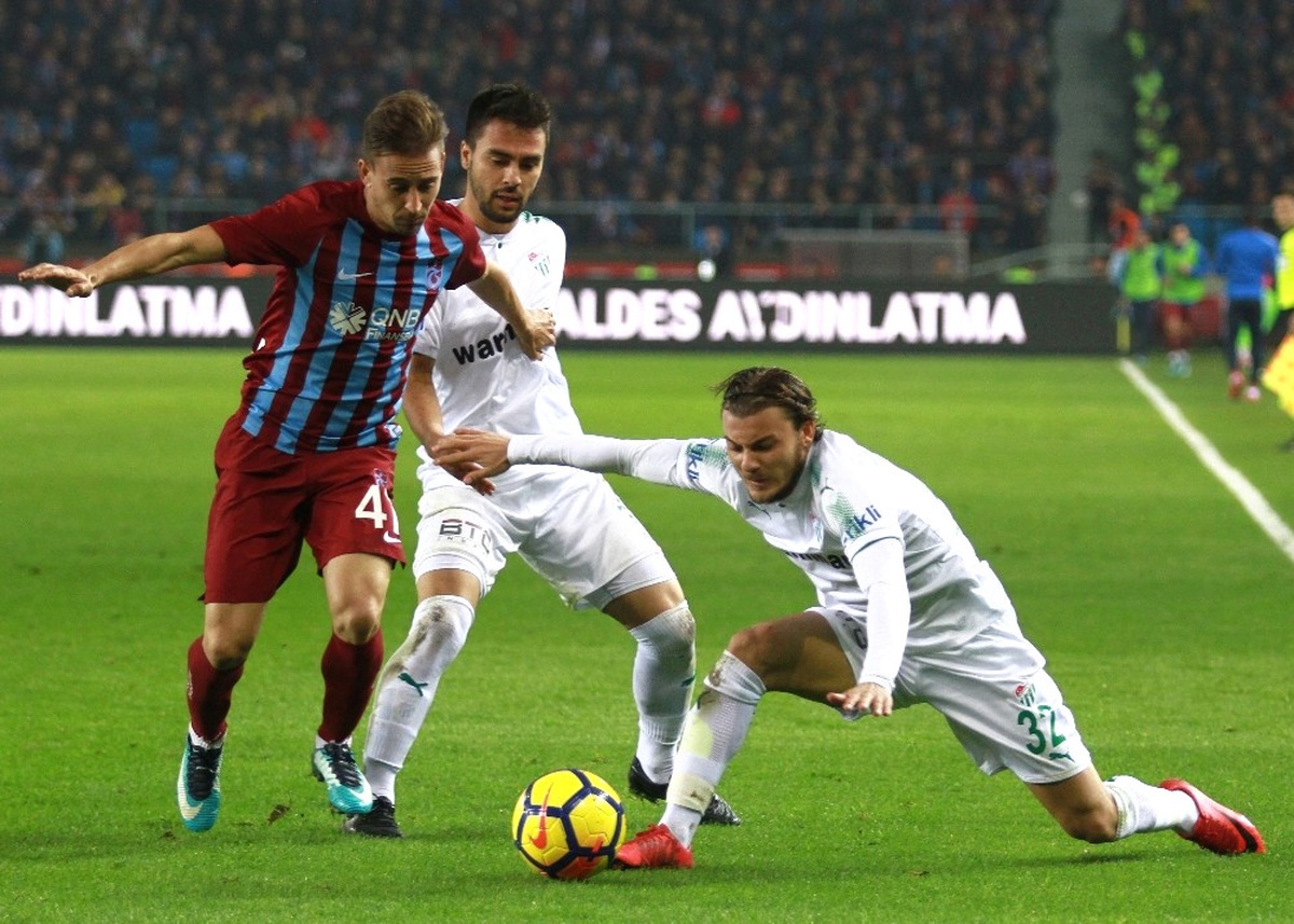 Süper Lig: Trabzonspor: 1 - Bursaspor: 0 (Maç Sonucu)