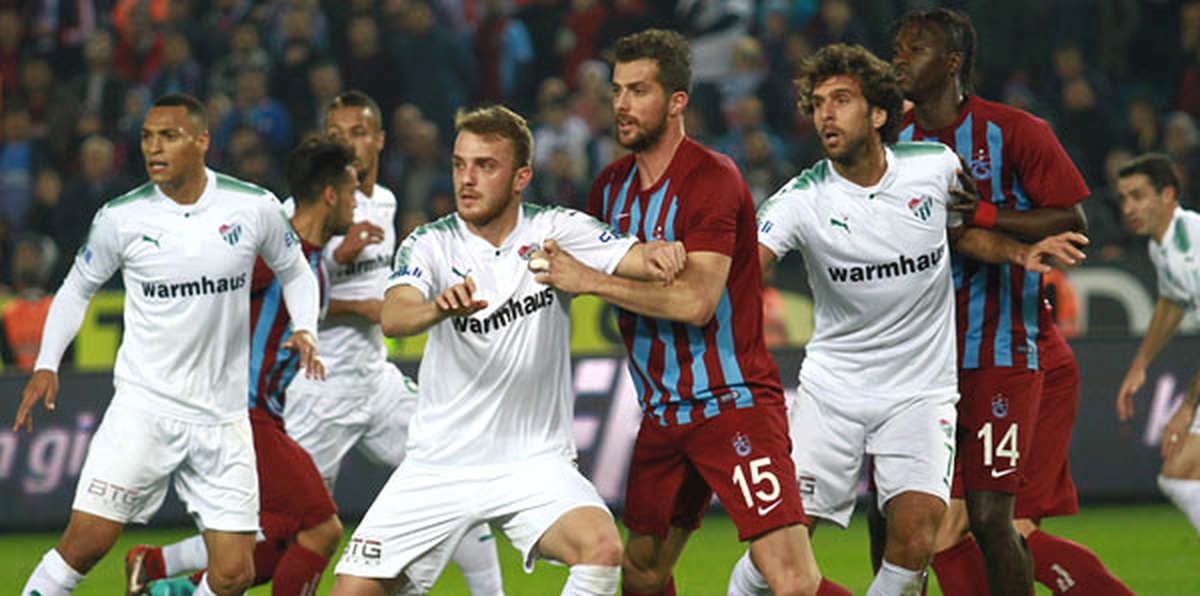 Trabzonspor - Bursaspor: 1-0 (İşte Maçın Özeti)