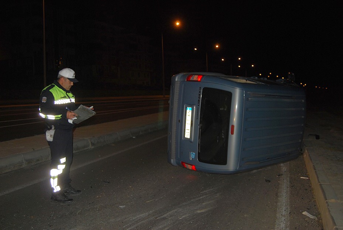 Alkollü Sürücü Polise Zor Anlar Yaşattı