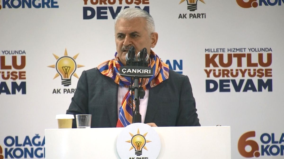 Başbakan Çankırı\'da Konuştu
