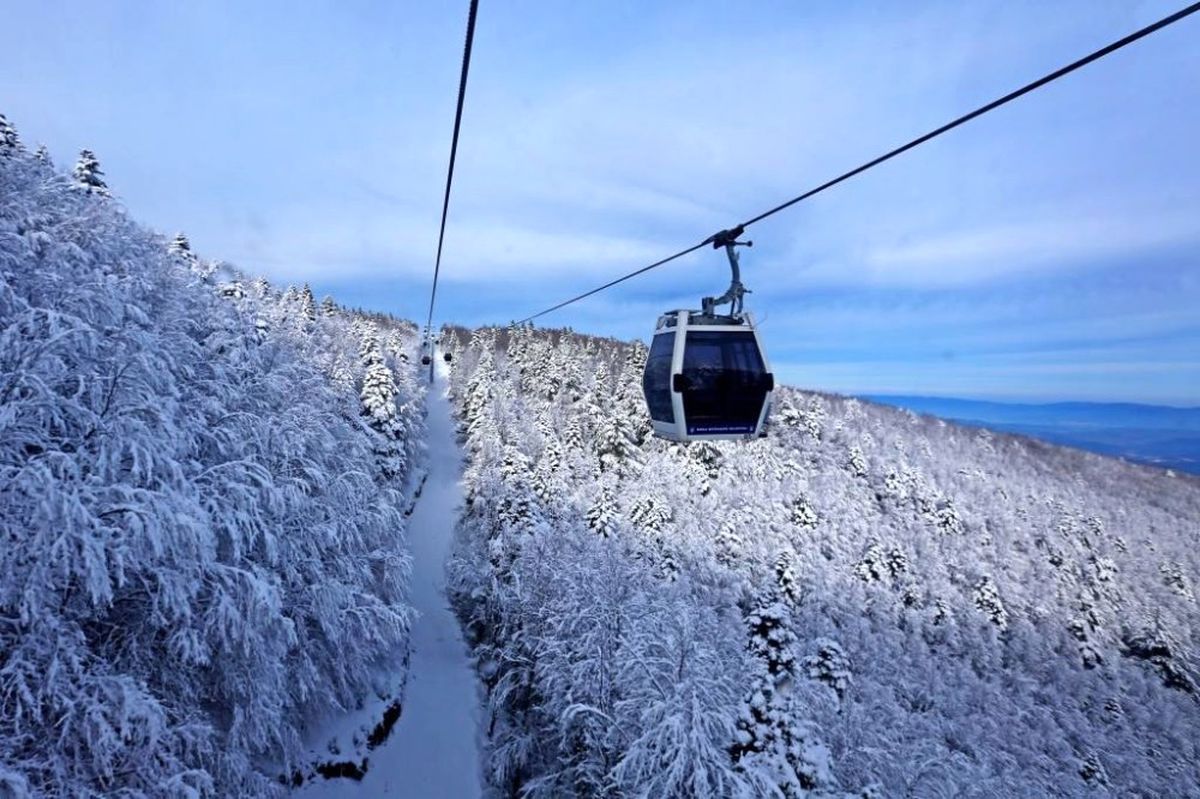 Bursa\'da Teleferiğe Şiddetli Rüzgar Engeli
