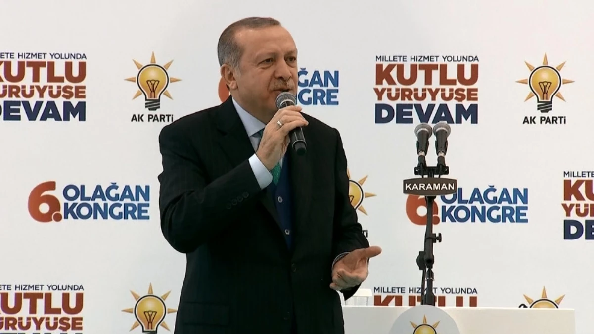 Erdoğan\'dan "Tefrika" Uyarısı