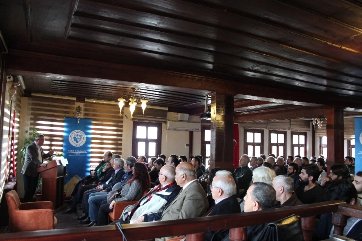 Eskişehir Türk Ocağı\'nda "Ortadoğu, Selefilik, İslam" Konulu Konferans