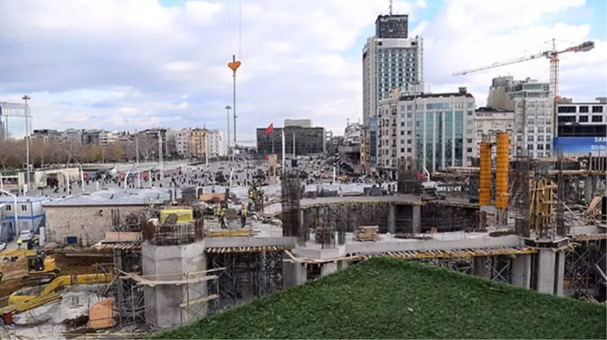 Taksim\'de Yapılan Caminin Ana Hatları Ortaya Çıktı