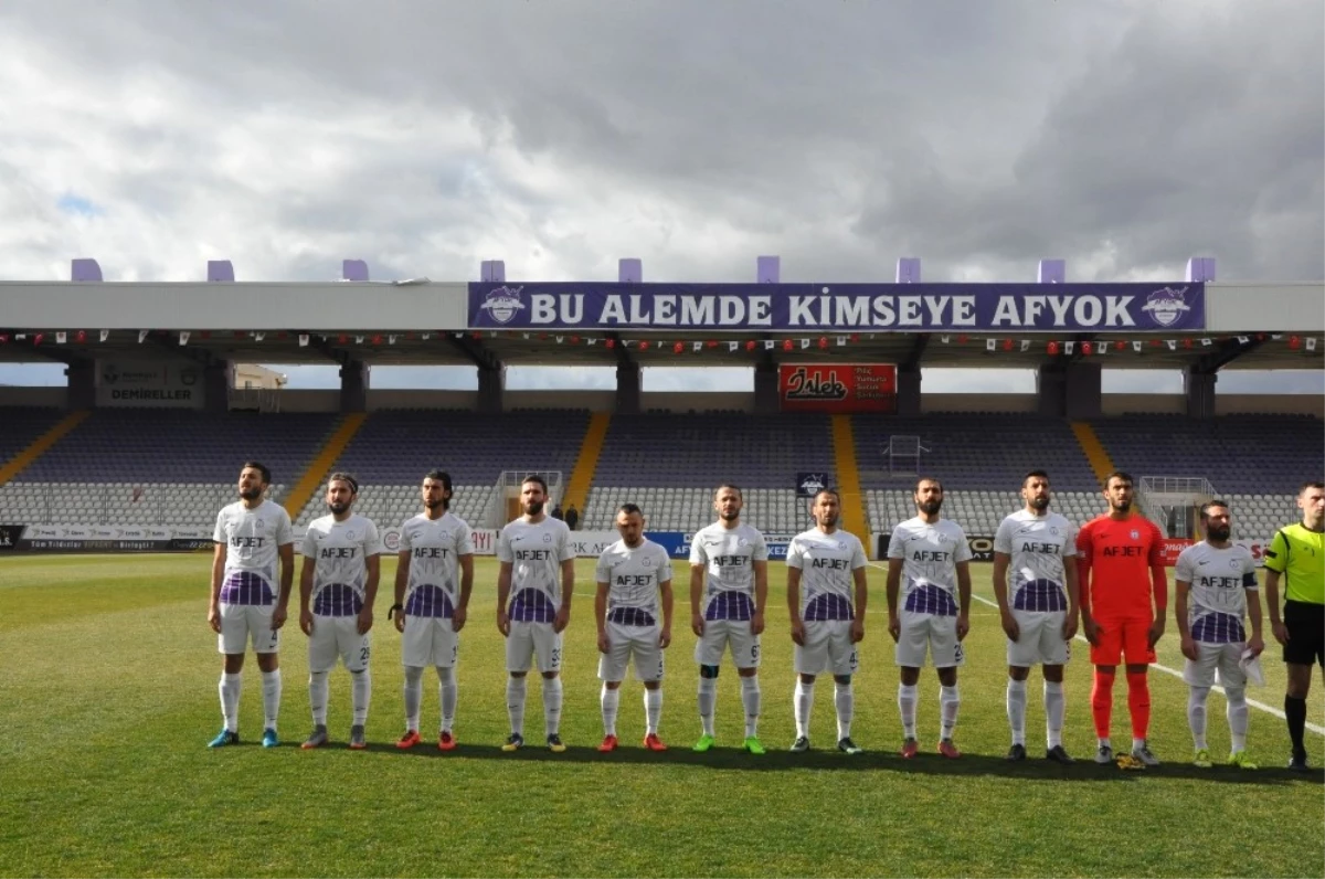 Tff 2.lig: Afjet Afyonspor: 0-Hatayspor: 0