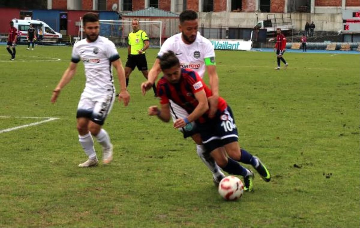 Zonguldak Kömürspor-Nazilli Belediyespor: 1-1