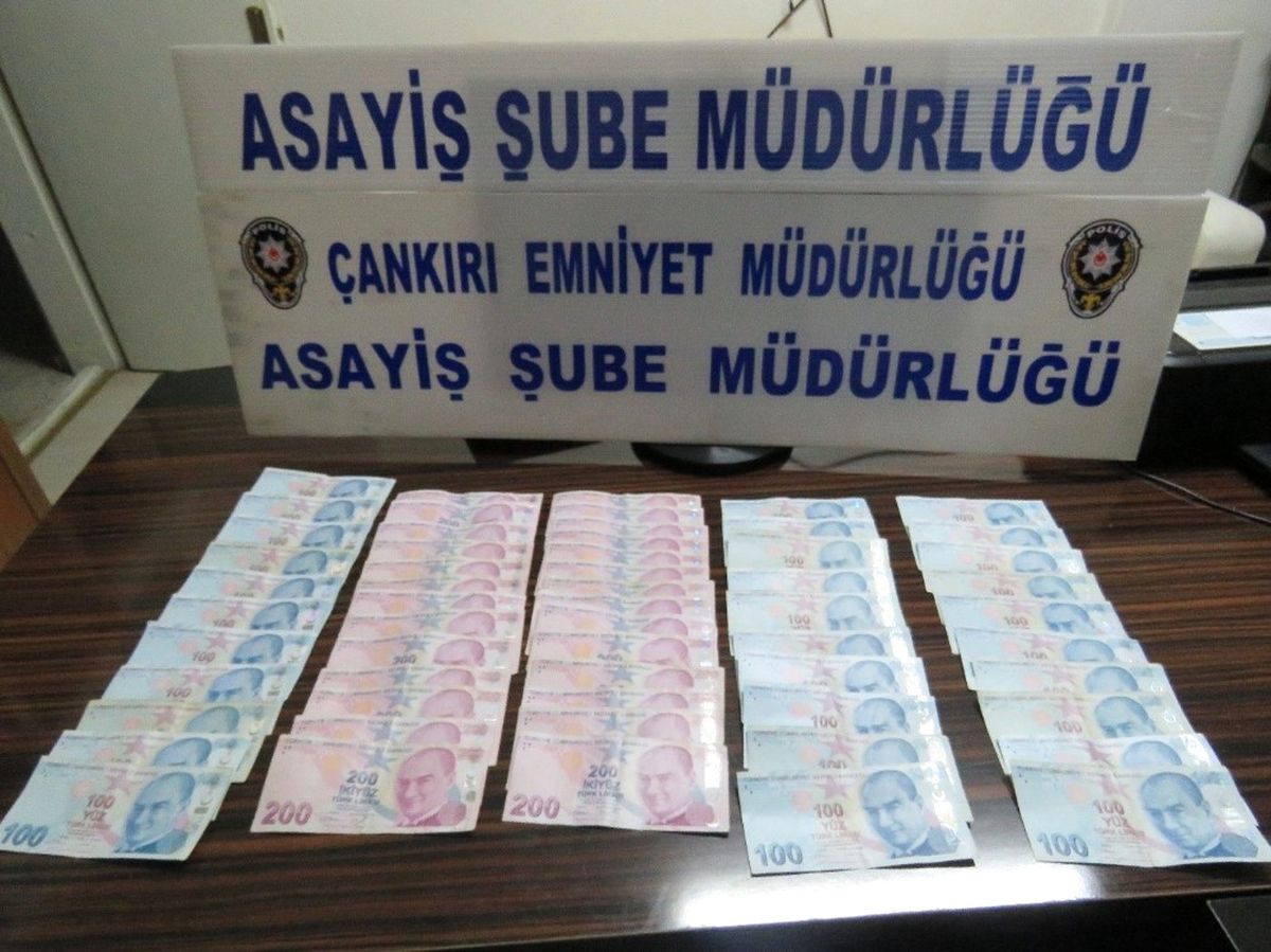 8 Bin 500 Lira Çalan Zanlı Yakalandı