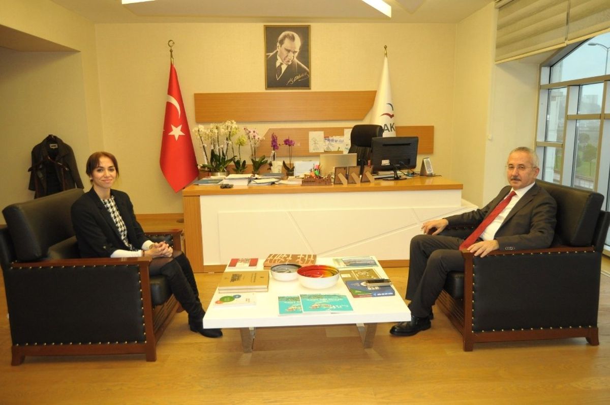 Ahmet Sırrı Beşel, Elif Acar\'a Yeni Görevinde Başarılar Diledi