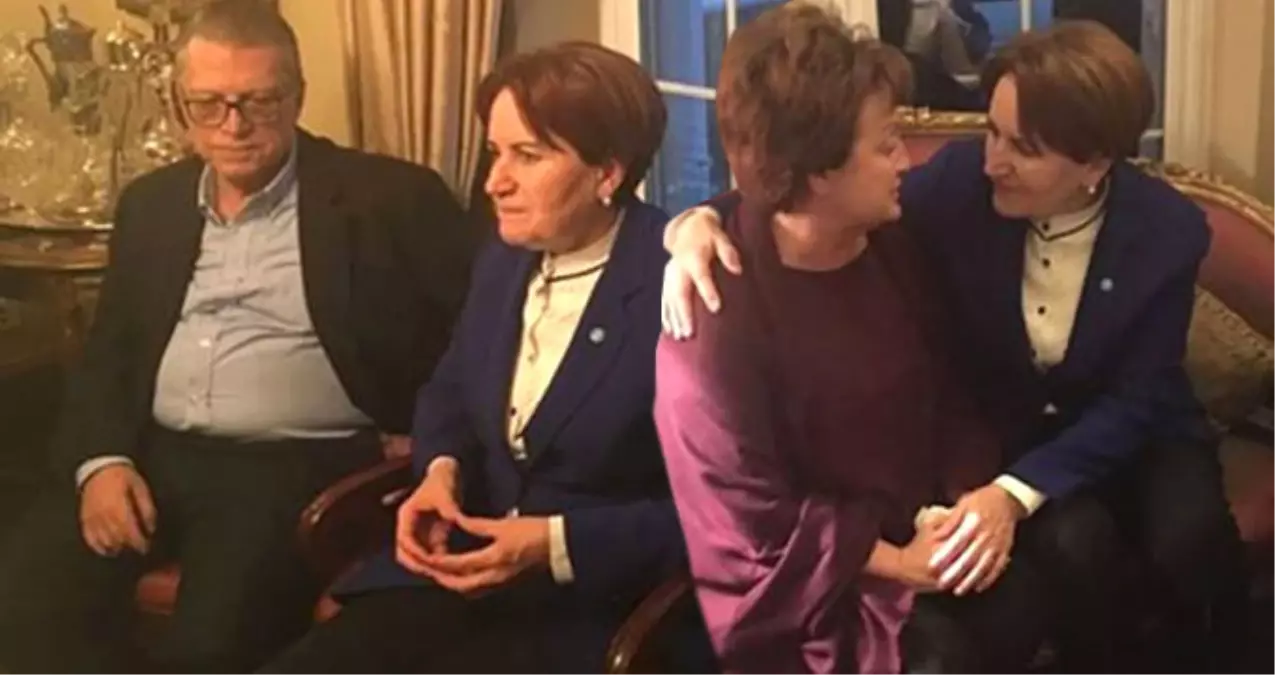 Akşener\'den Yılmaz Ailesine Taziye Ziyareti! Berna Yılmaz, Gözyaşlarına Hakim Olamadı