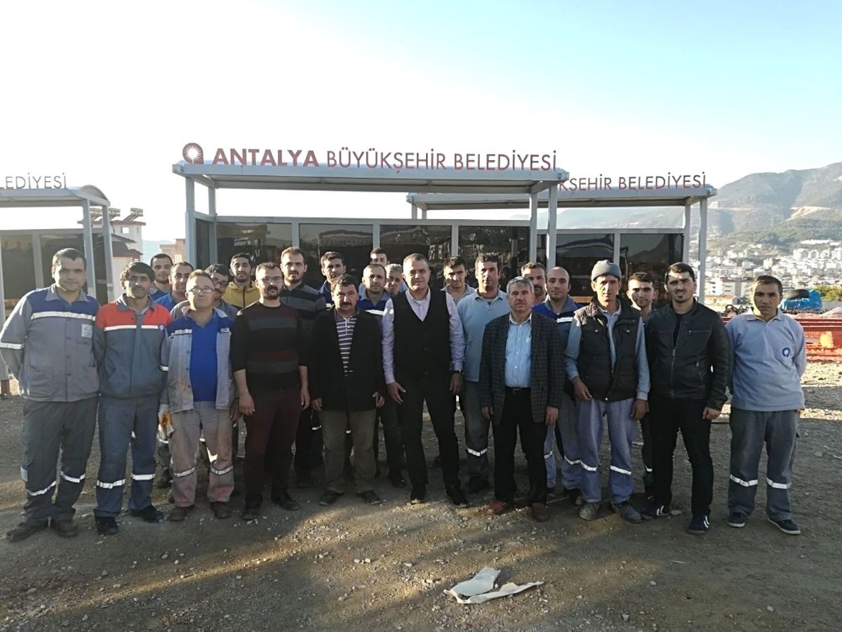 Alanya\'ya 105 Yeni Durak