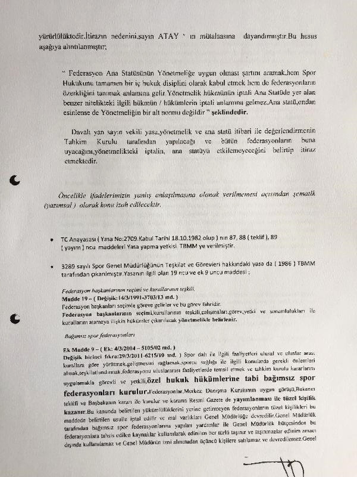 Bilirkişiden Cimnastik Federasyonu Genel Kurulu\'na İptal Kararı Çıktı