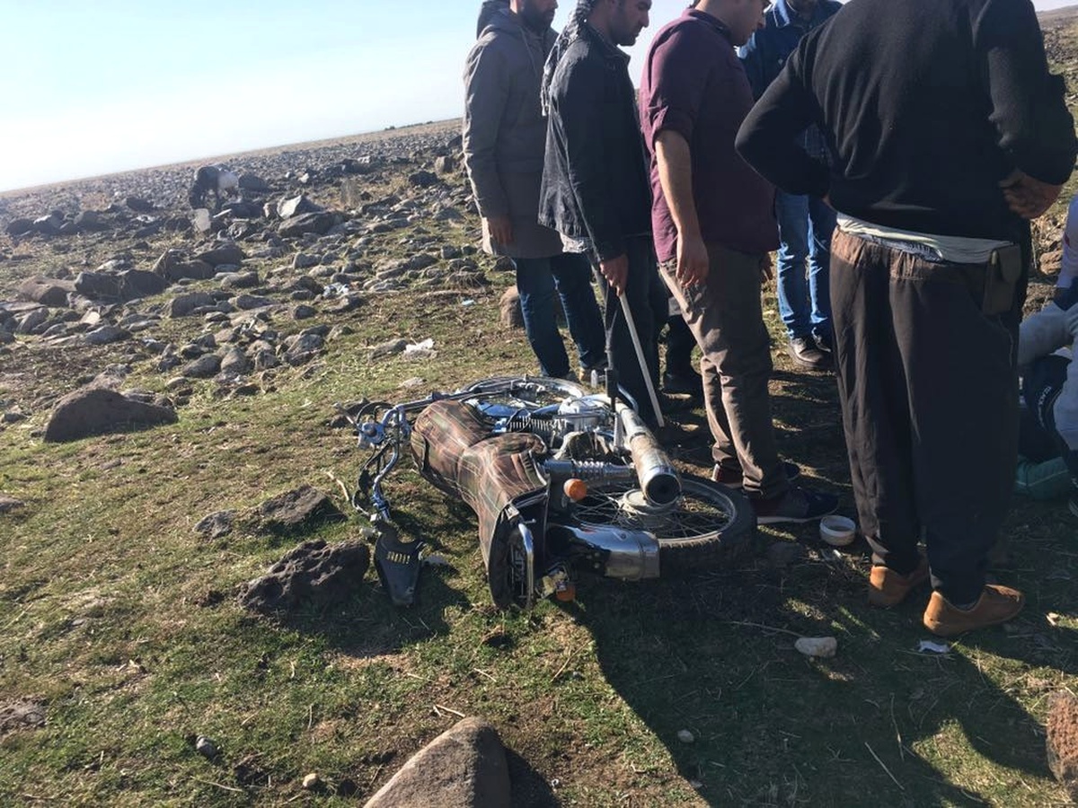 Çaldığı Motosikletle Kaza Yapan Kişi Ağır Yaralandı