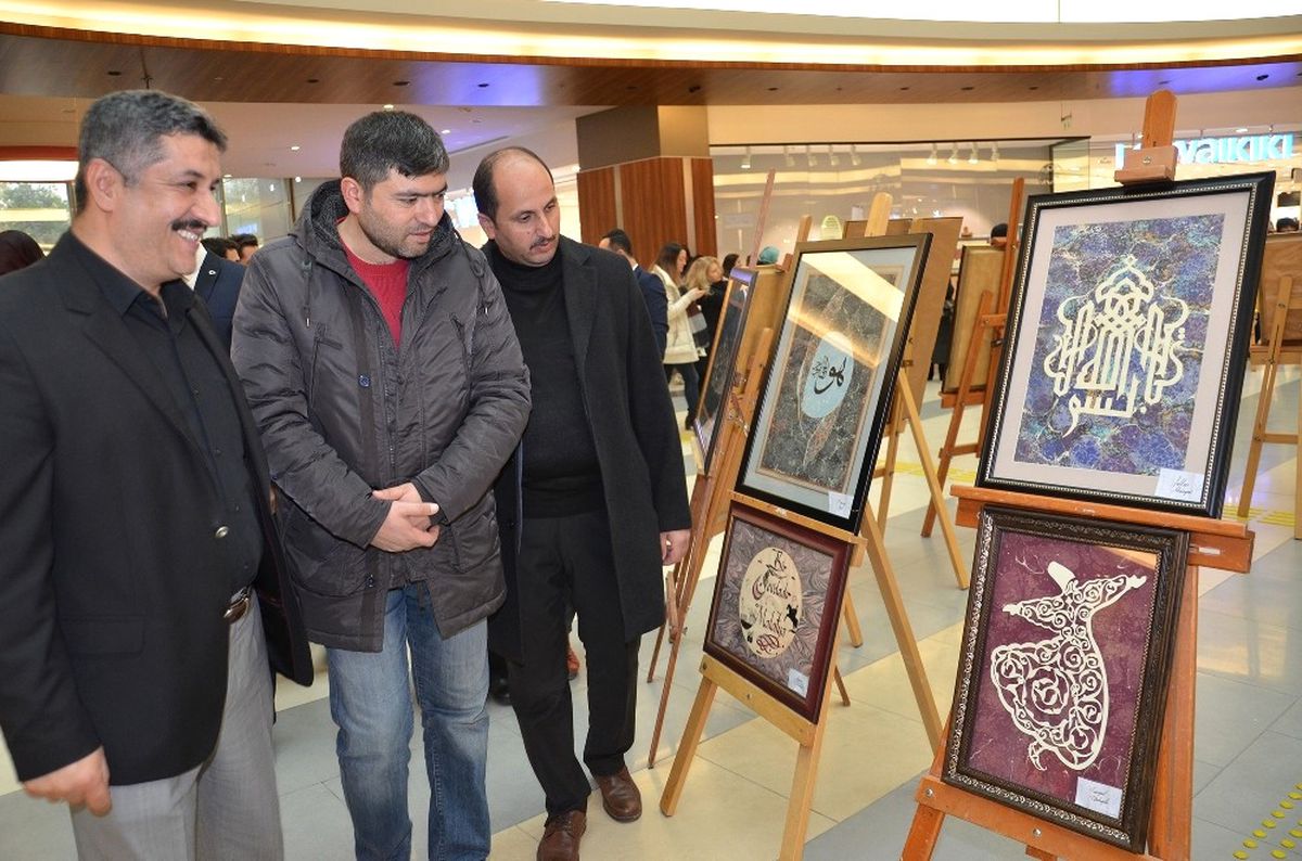Ebru Tezhip Günleri Dolu Dolu Geçti