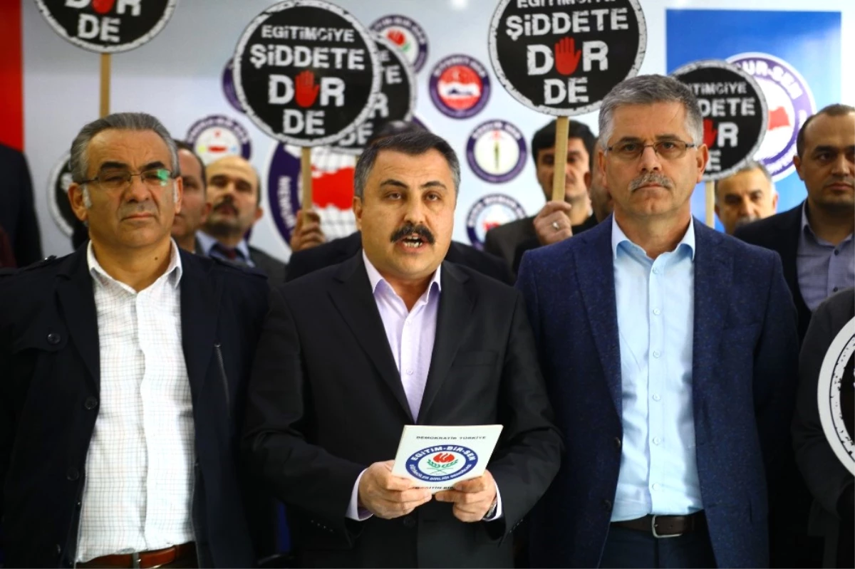 Eğitim Bir-Sen Giresun Şube Başkanı Öz: " Geleceğimizi Hedef Alan Şiddeti Lanetliyor, Yetkilileri...