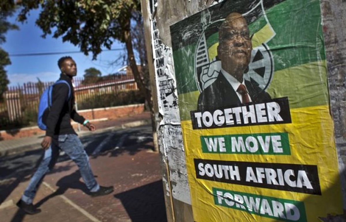 Güney Afrika\'da Zuma\'nın Partisi Sandık Başında