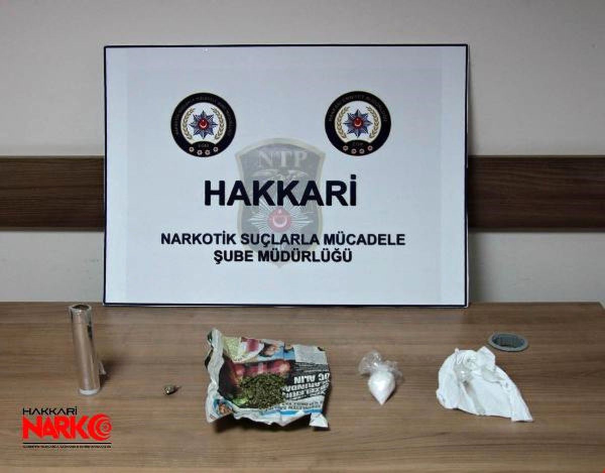 Hakkari\'de Uyuşturucu Operasyonu