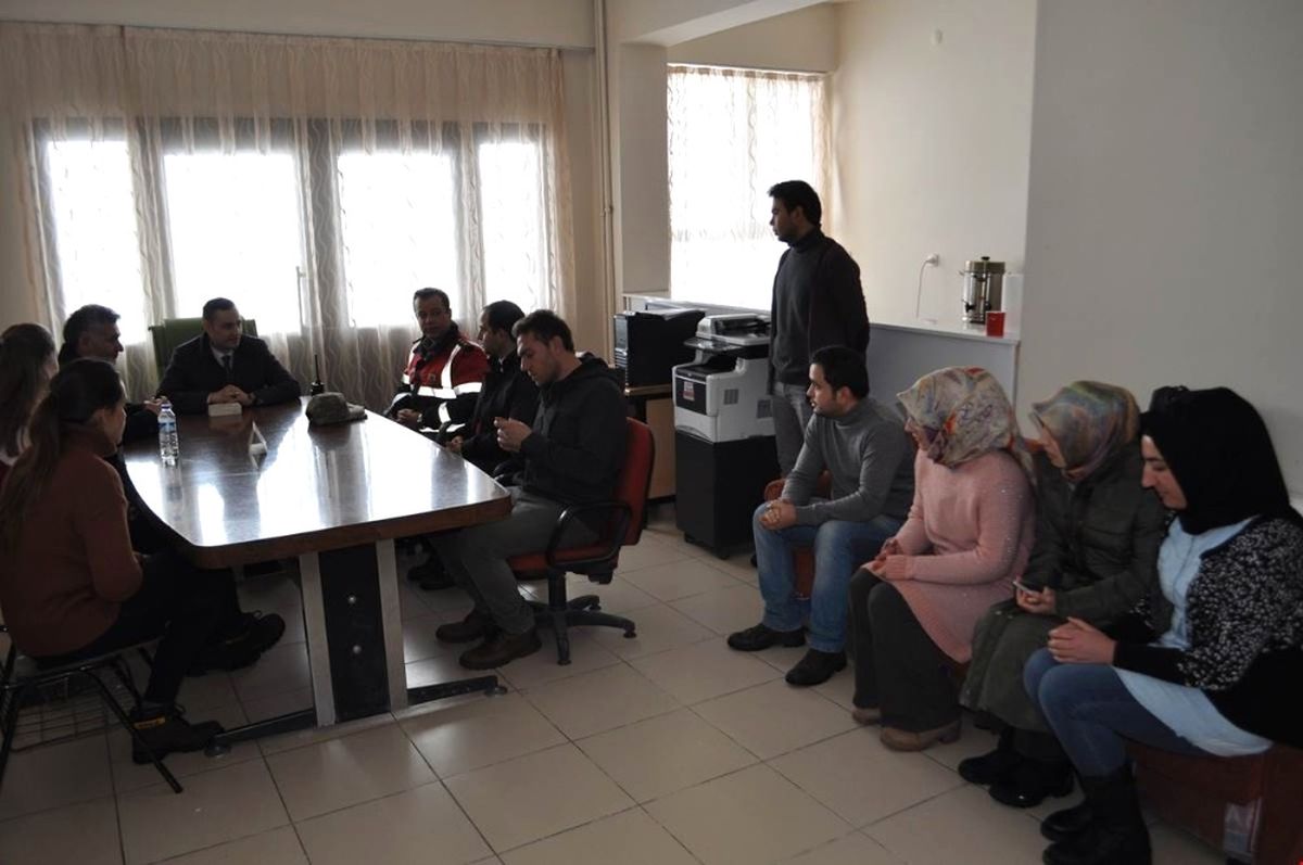 Kaymakam Koç, Okullarda Öğrencilerle Bir Araya Geliyor