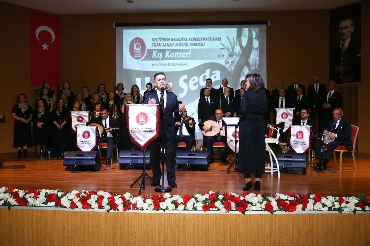Keçiören\'de Kış Konseri Büyüledi