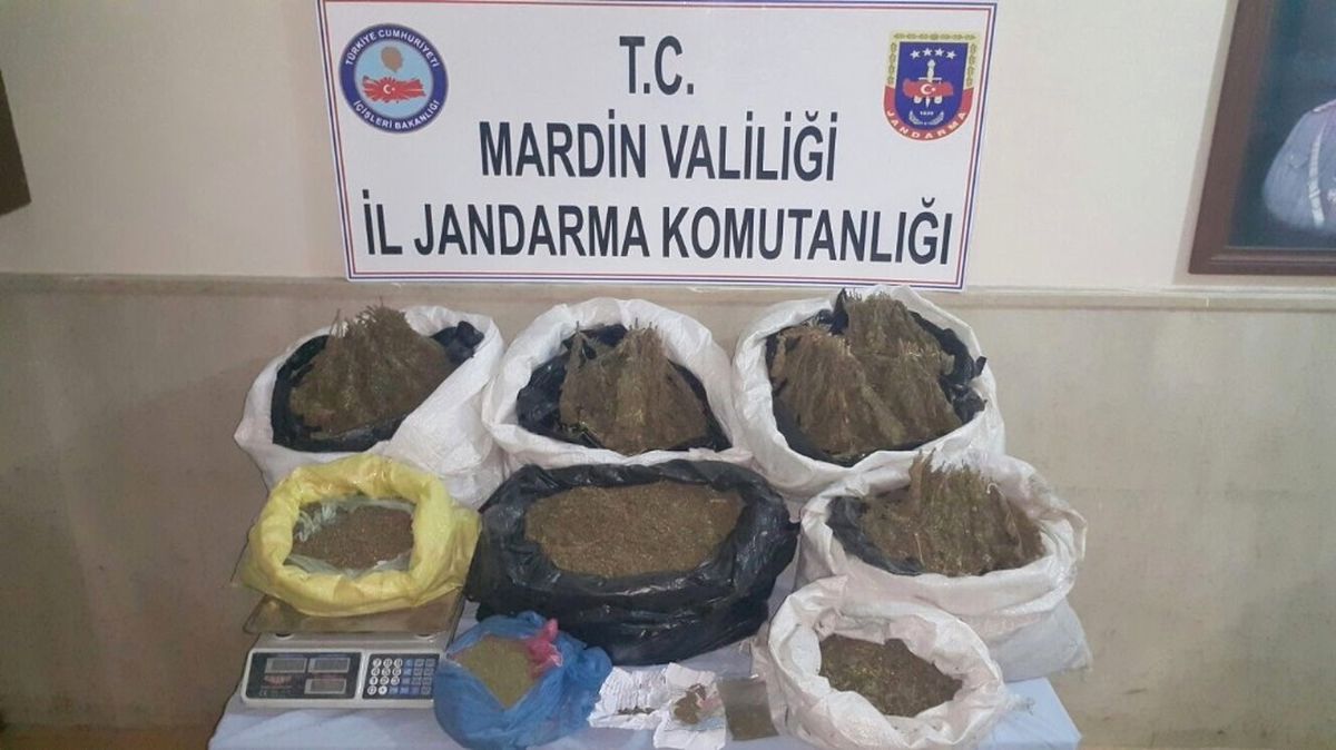 Mardin\'de Uyuşturucu Operasyonu