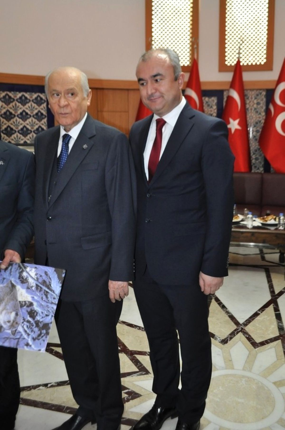 MHP Büyükşehir Meclis Üyesi Garip, Bahçeli\'yle Bir Araya Geldi