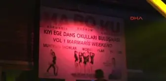 Muğla-Dansçılar Marmaris'te Buluştu