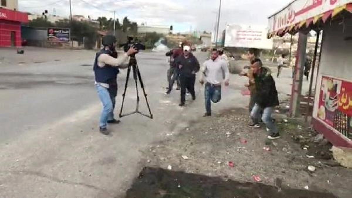 Ramallah\'ta İsrail Askeri ile Filistinliler Arasındaki Çatışmalar Başladı