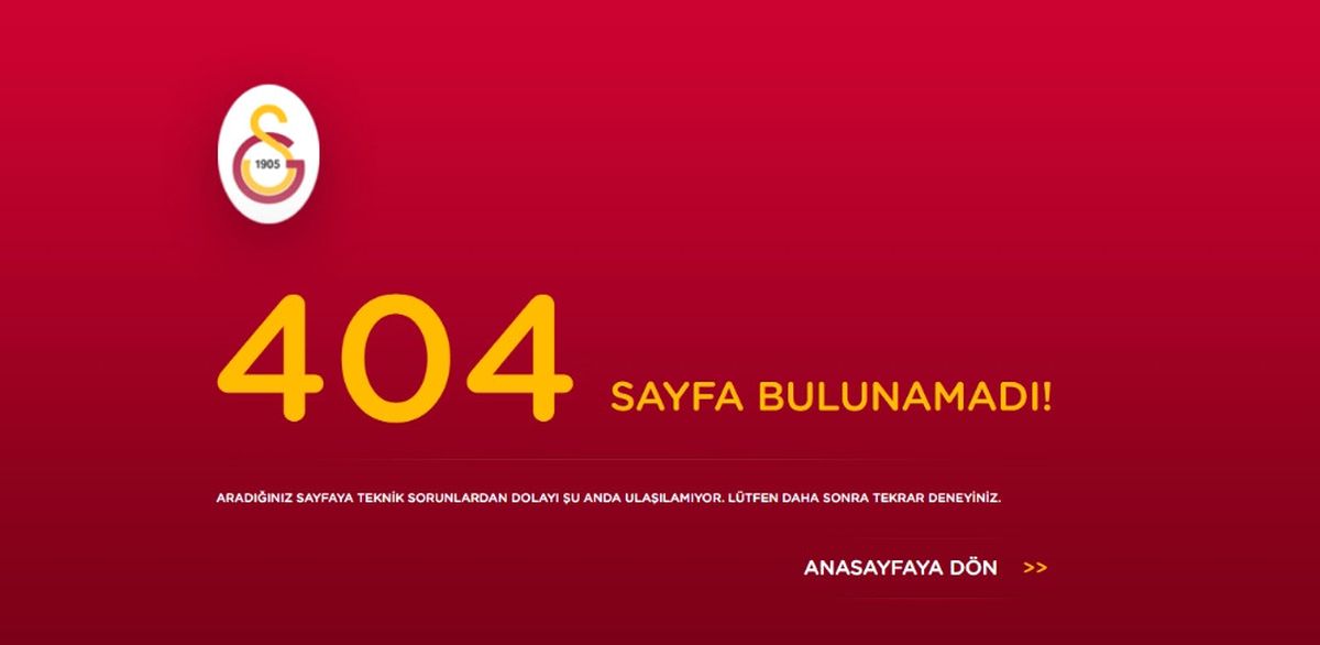 Resmi Sitede Tudor Bulunamıyor!