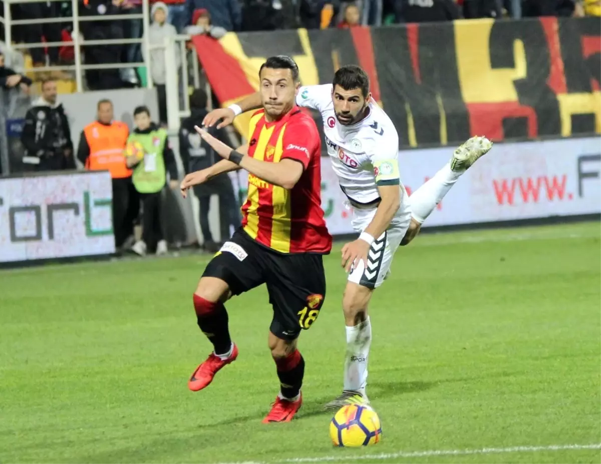 Süper Lig: Göztepe: 1 - Atiker Konyaspor: 0 (Maç Sonucu)