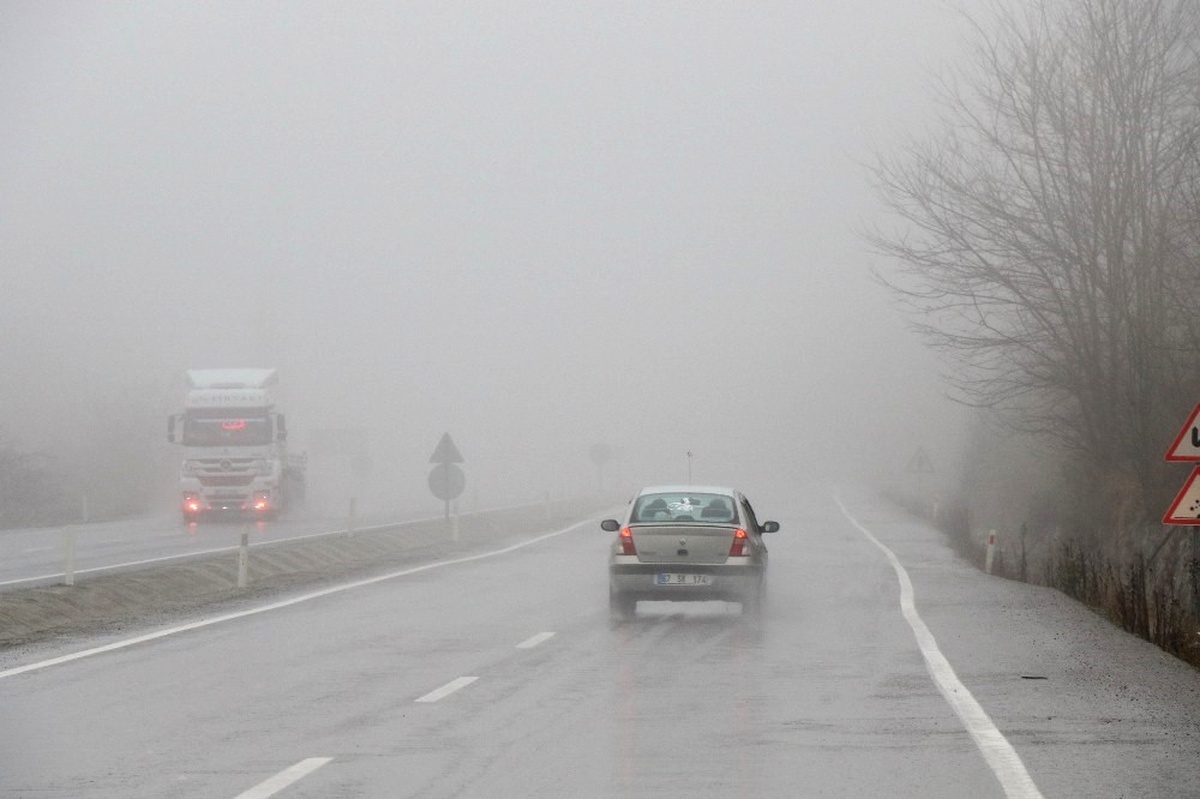 Zonguldak\'ta Sis ve Yağmur Etkili Oldu