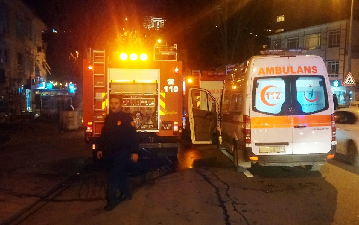 Ankara\'da Korku Dolu Dakikalar: 2 Kişi Hastanelik Oldu