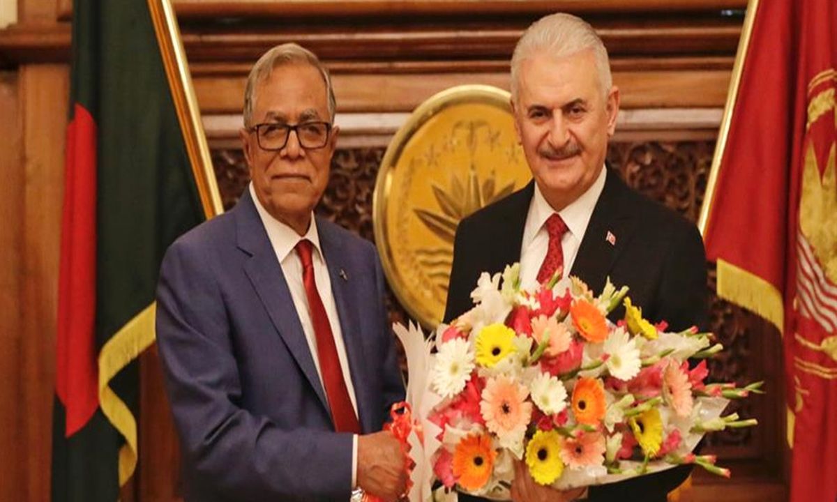 Bangladeş Cumhurbaşkanı Abdul Hamid ile Görüştü