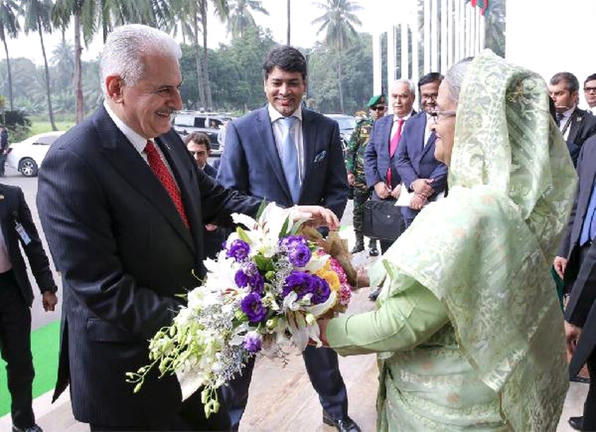 Başbakan Yıldırım Bangladeş Başbakanı ile Görüştü
