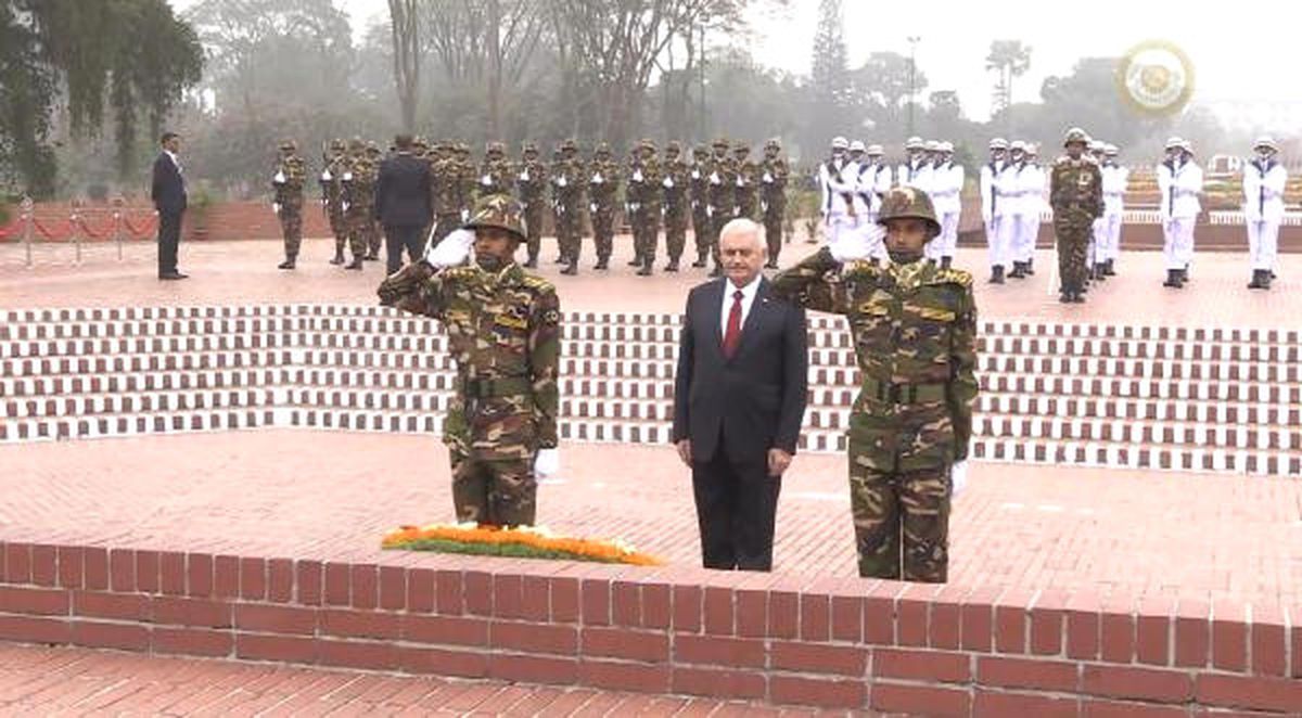 Başbakan Yıldırım Dakka\'da Yeni Büyükelçilik Binasının Temelini Attı (2)