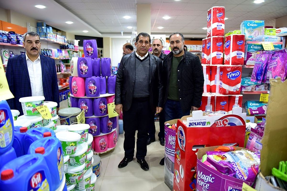 Başkan Atilla\'dan Esnaf Ziyaret Etti