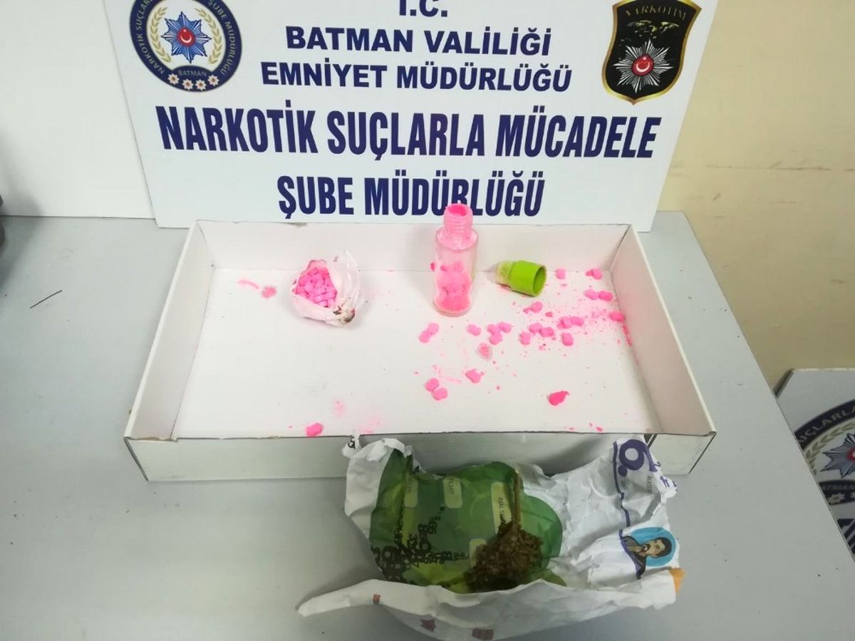 Batman\'da Uyuşturucu Ele Geçirildi