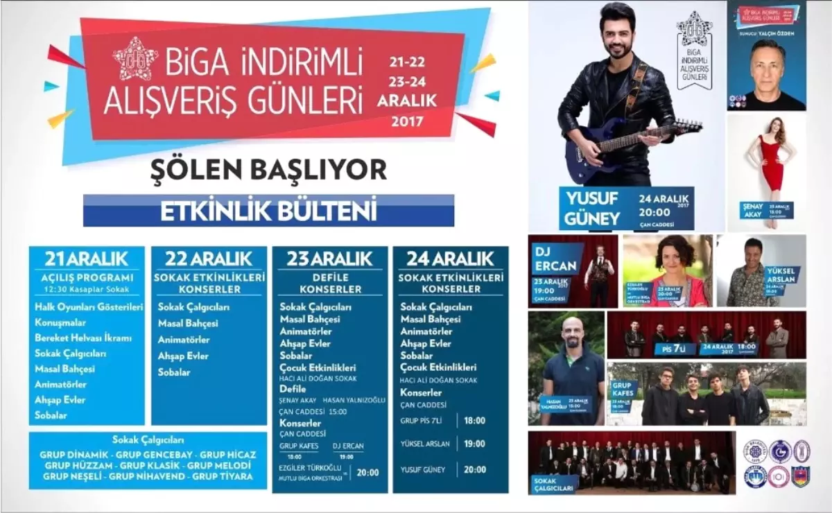 Biga\'da İndirimli Alışveriş Heyecanı Başlıyor