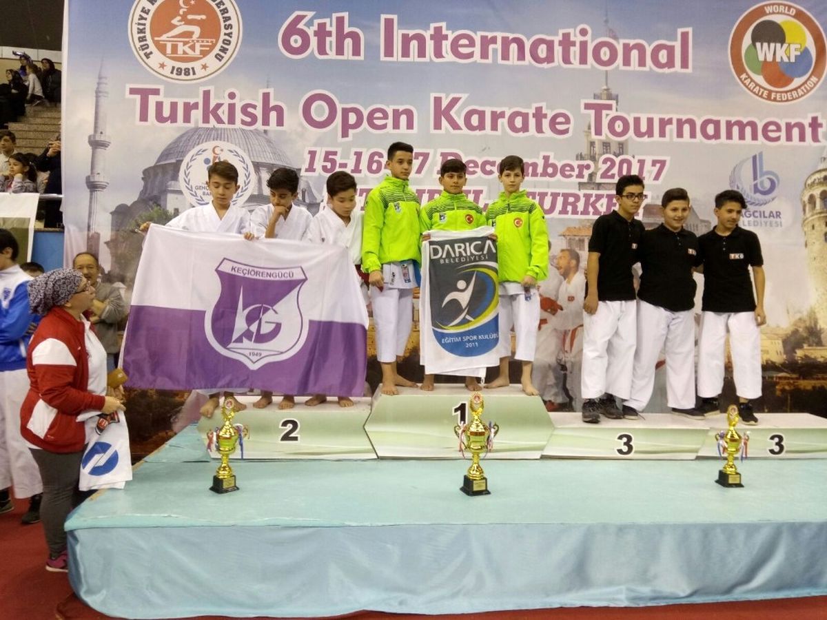 Darıca Kupaları Topladı