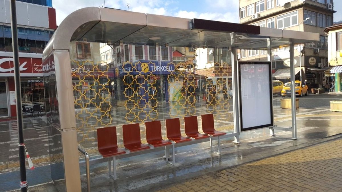 Devrek\'te Yeni Duraklar Göz Dolduruyor