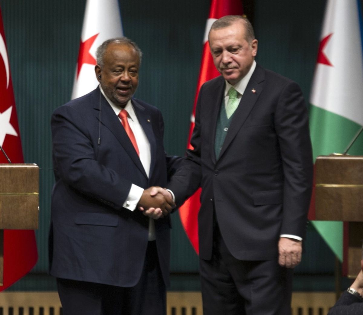 Erdoğan-Guelleh Ortak Basın Toplantısı