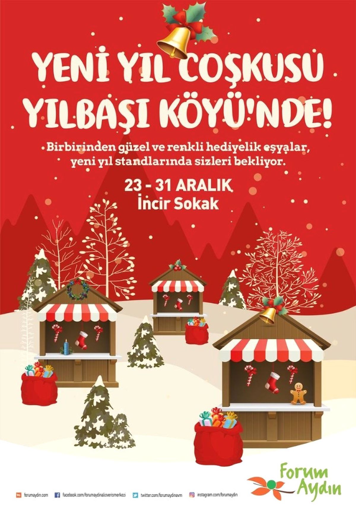 Forum Aydın Yılbaşı Köyü\'nde Herkese Göre Bir Hediye
