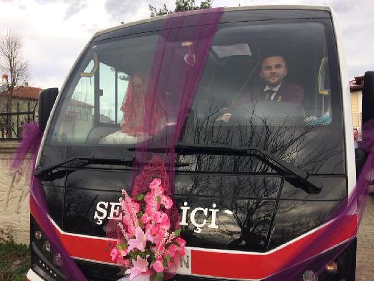 Gelin Almaya Yolcu Minibüsüyle Gitti