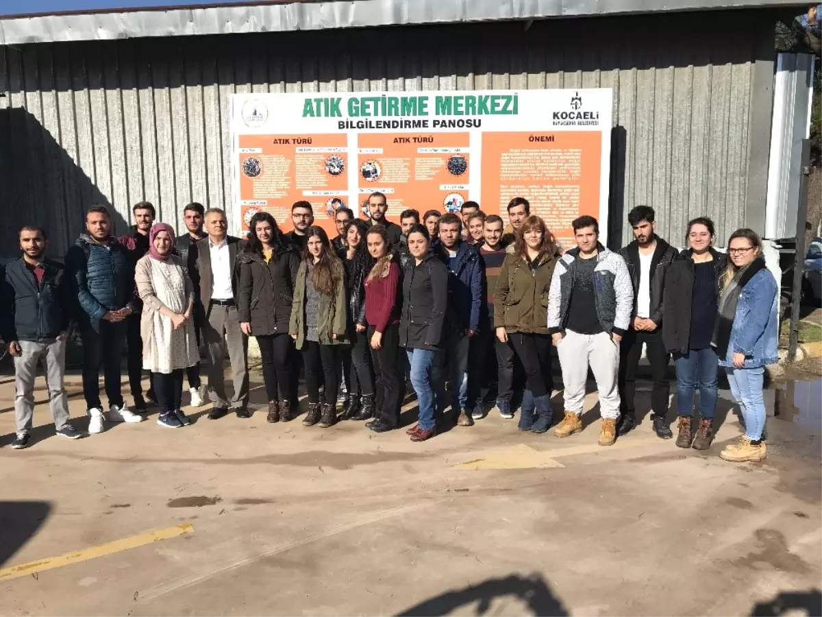 Kartepe Atık Getirme Merkezi, Bartın Üniversitesi Öğrencilerini Konuk Etti