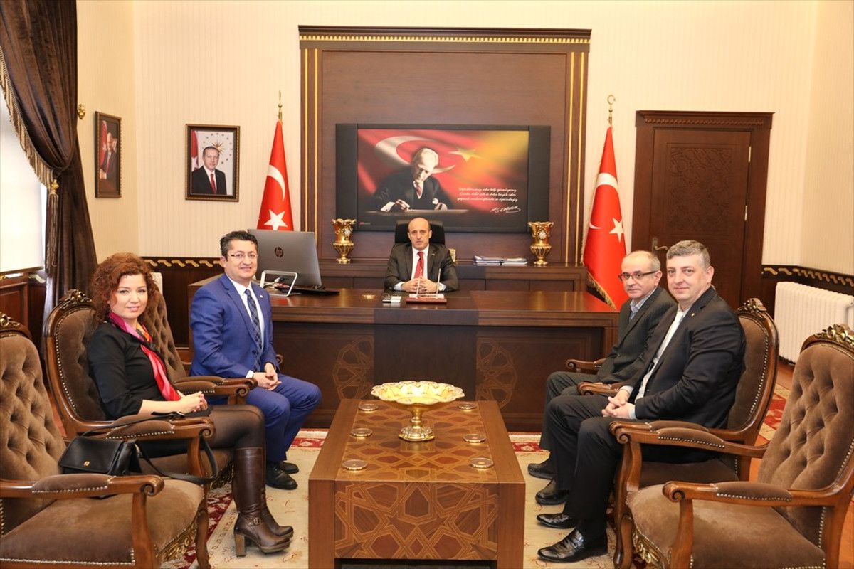 Kırklareli Valisi Çiftçi\'ye Ziyaret