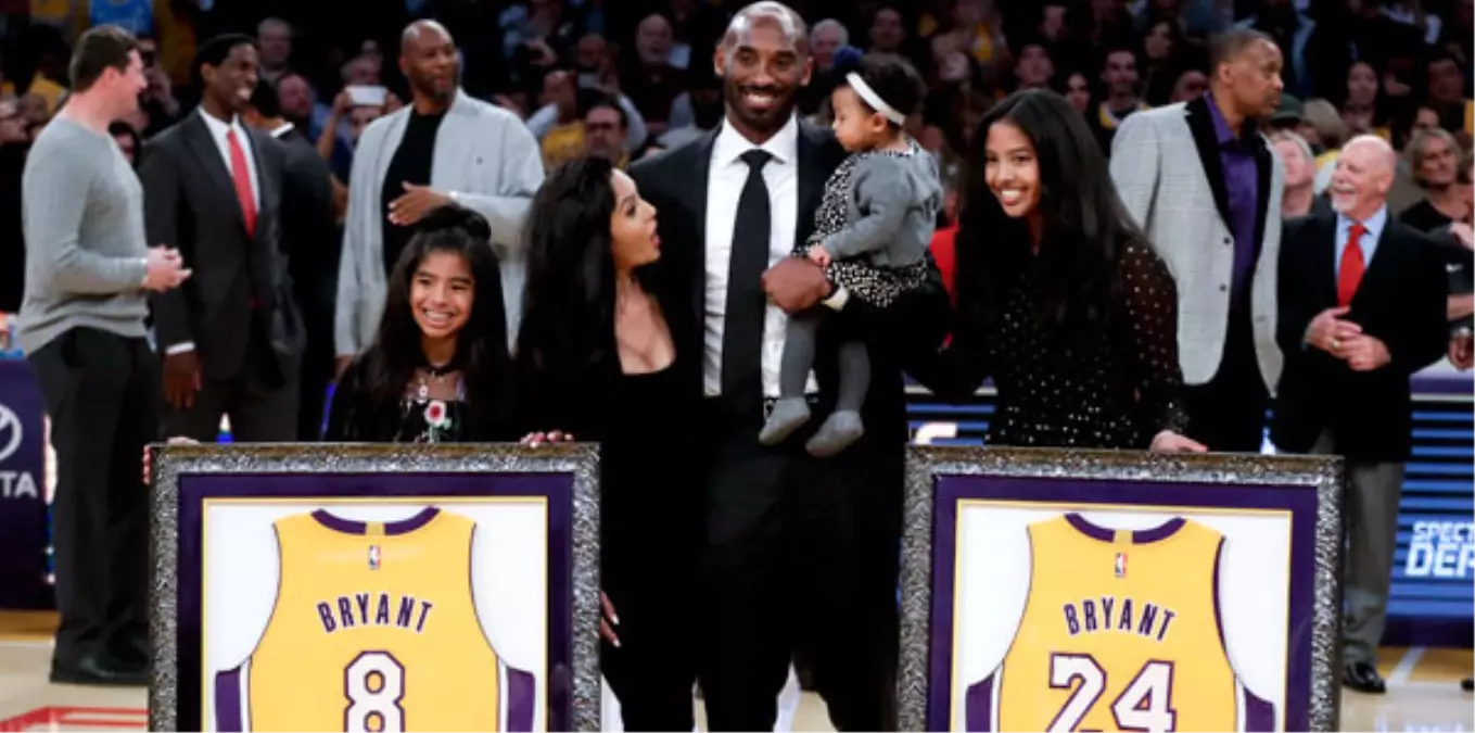 Kobe Bryant İki Forması Birden Emekli Edilen İlk İsim Oldu